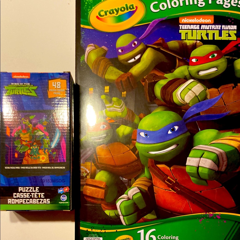 New TMNT Teenage Mutant Ninja Turtle Lot
